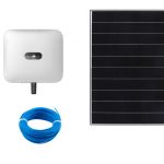 Saules paneļu komplekts ar kopēju jaudu – 3 kW — 1F (HUAWEI Invertors) - Digital Production, saules paneļu veikals