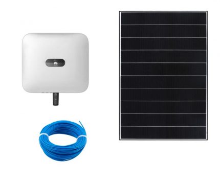 Saules paneļu komplekts ar kopēju jaudu – 3 kW — 1F (HUAWEI Invertors) - Digital Production, saules paneļu veikals